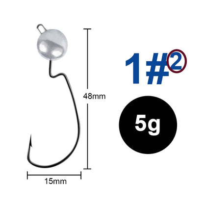 Offset Weedless Jighead